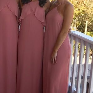 Nouvelle Amsale bridesmaid dress.